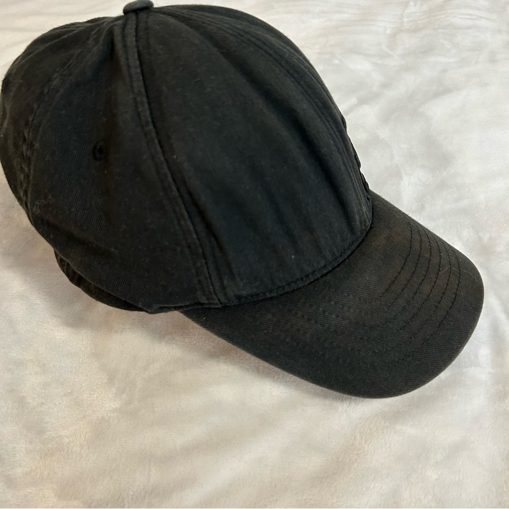 Fox Racing Flexfit Black Logo Hat – L/XL Motocross Dirt Bike Gear Streetwear - Picture 2 of 7